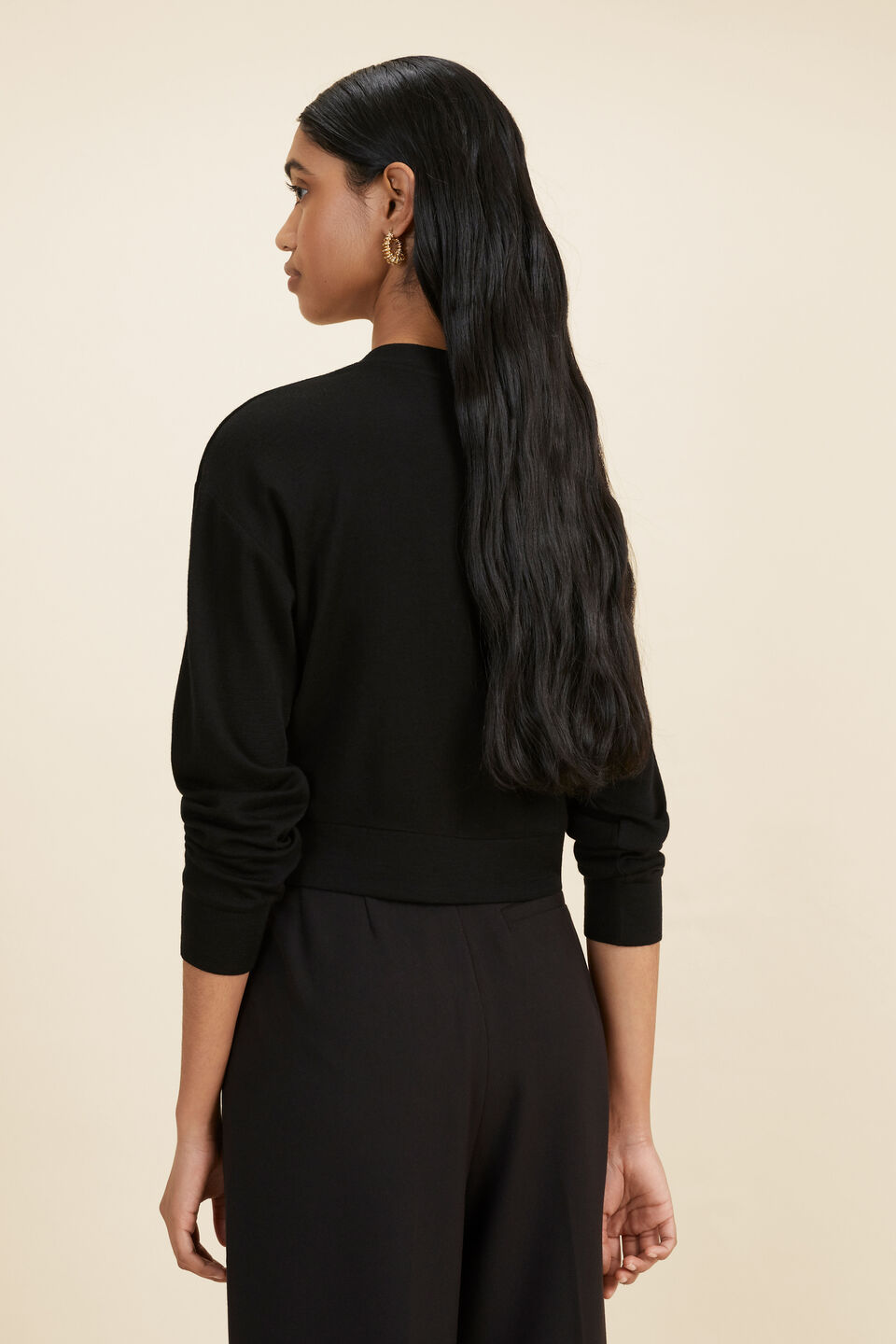 Babywool Cardigan  Black