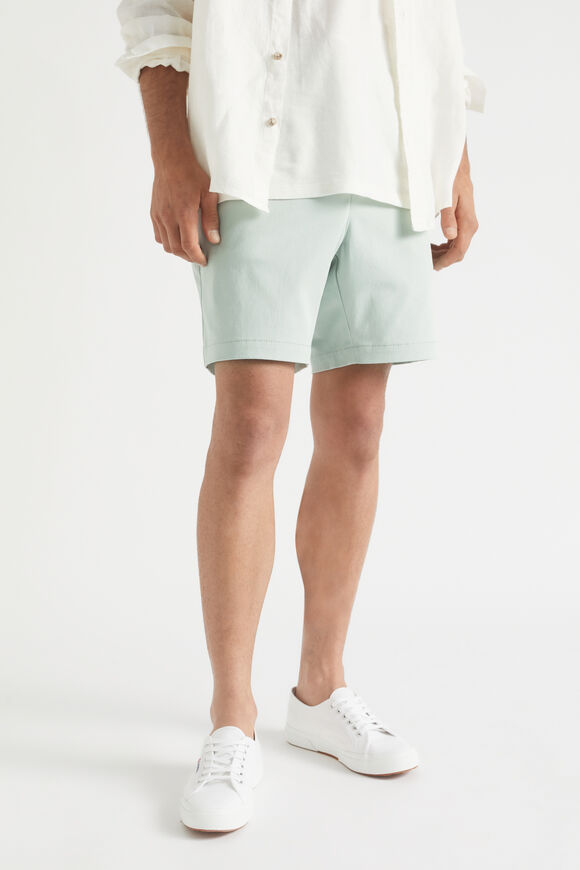 Mens Twill Short  Sea Mist  hi-res