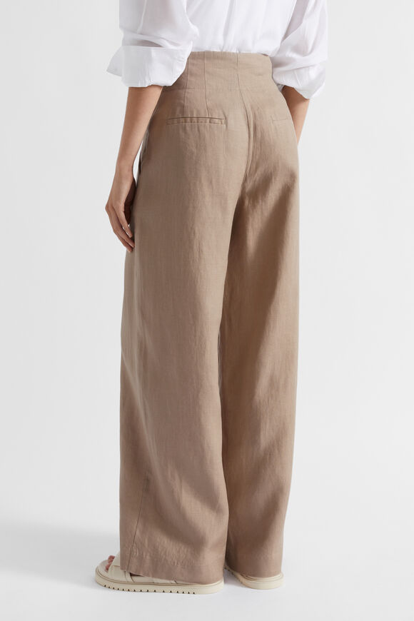 Core Linen Waisted Pant  Cookie  hi-res