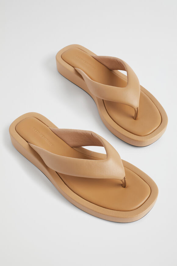 Alex Flatform Sandal  Toffee  hi-res