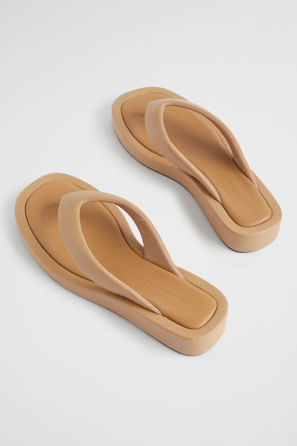 Alex Flatform Sandal  Toffee  hi-res