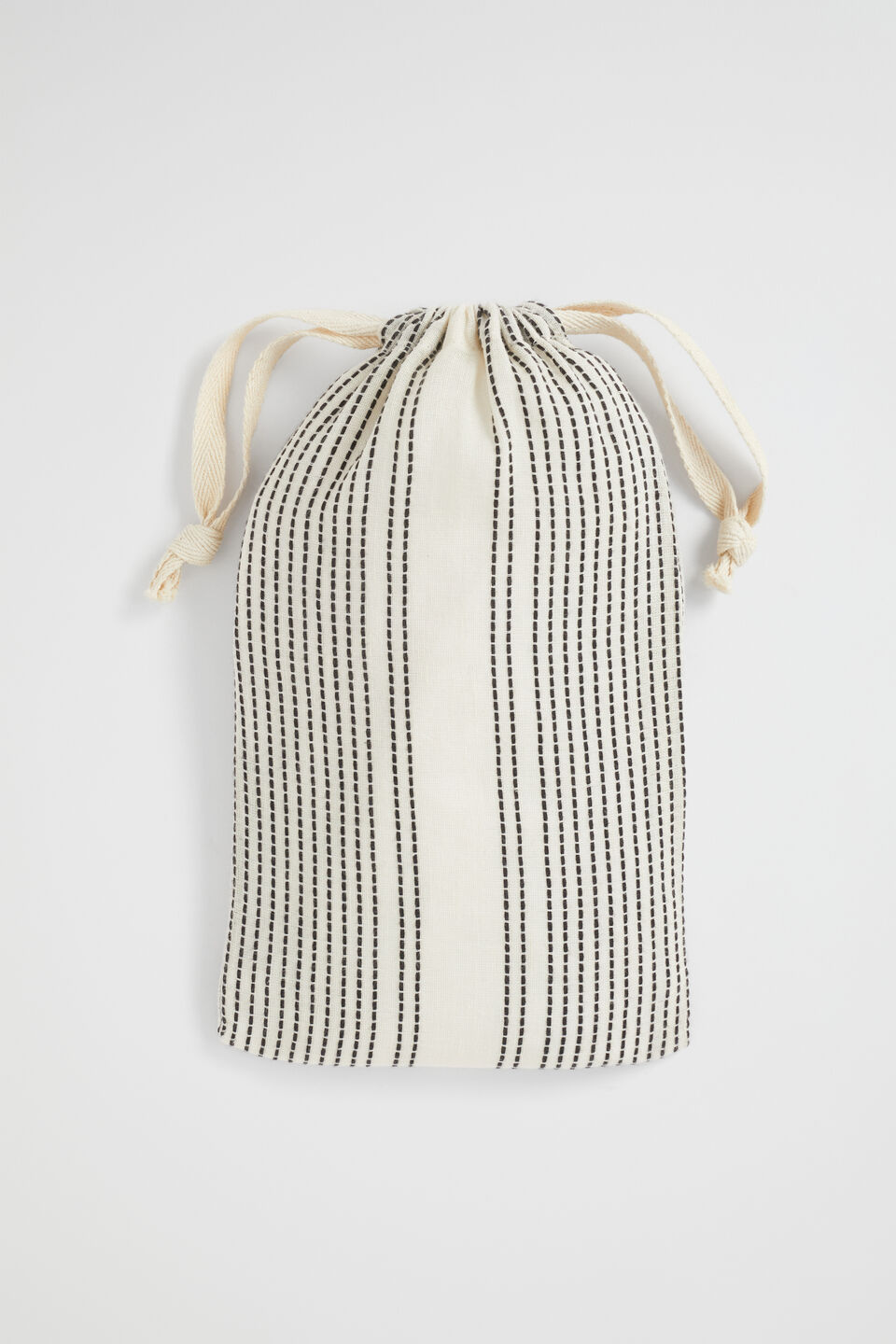 Textured Stripe Sarong  Black Stripe