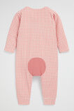 Gingham Zipsuit  Desert Rose  hi-res
