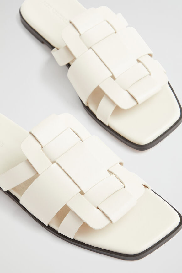 Daisie Caged Slide  Bone  hi-res
