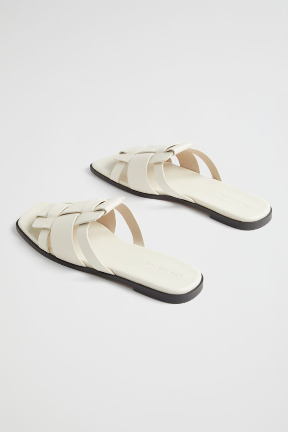 Daisie Caged Slide  Bone  hi-res