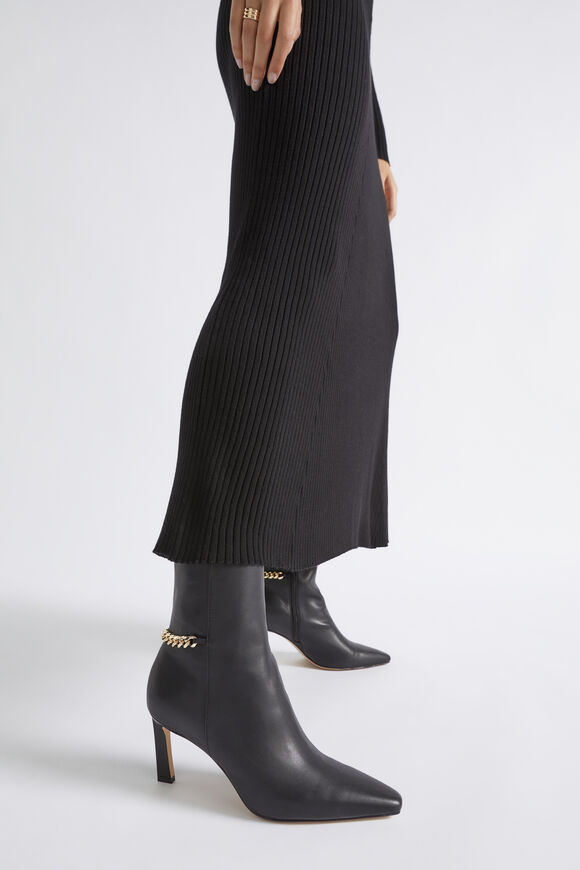 Charlotte Chain Boot  Black  hi-res