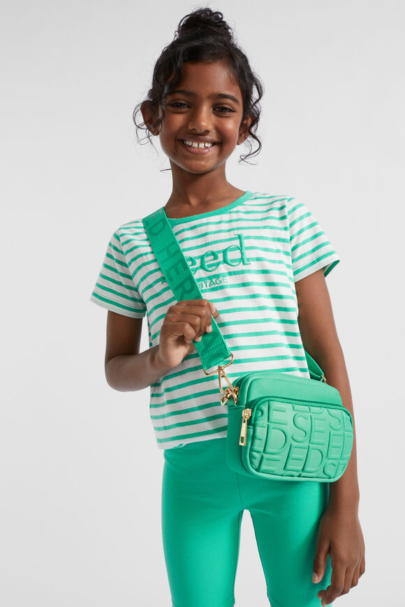 Heritage Double Pocket Cross Body Bag  Jade Green  hi-res