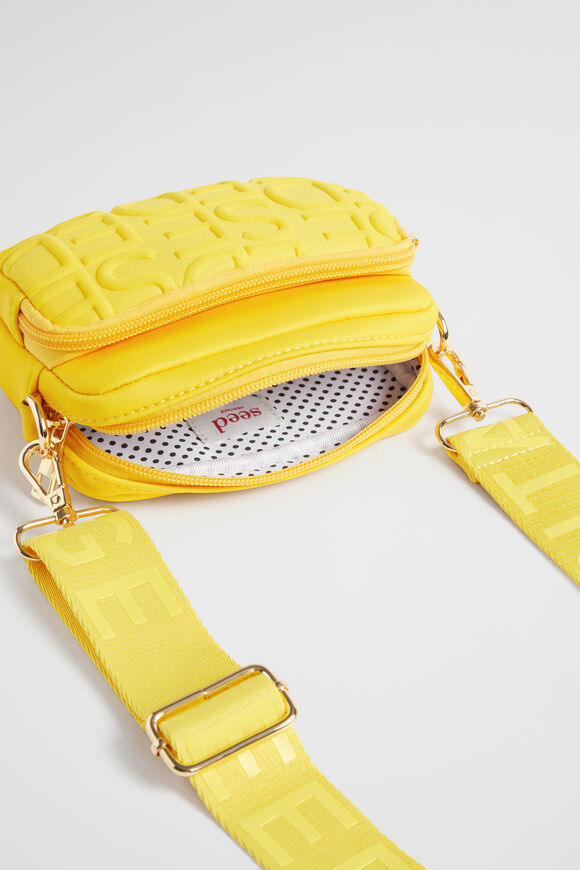 Heritage Double Pocket Cross Body Bag  Sunshine  hi-res