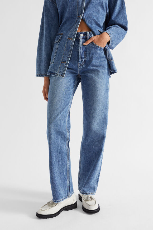 Straight Leg Rigid Jean  Ultramarine Wash  hi-res