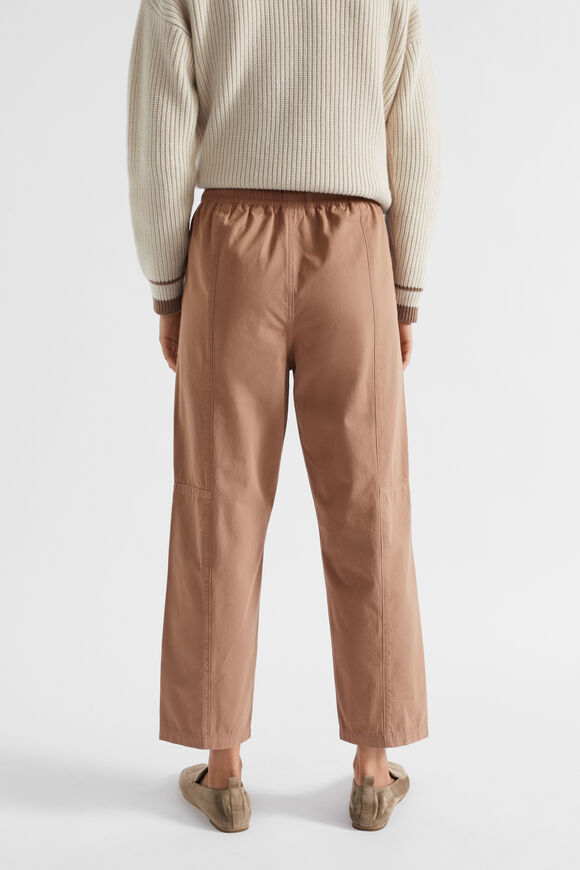 Relaxed Cotton Pant  Macchiato  hi-res