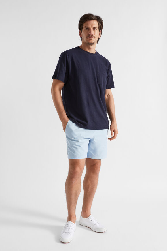Pull On Short  Light Blue  hi-res