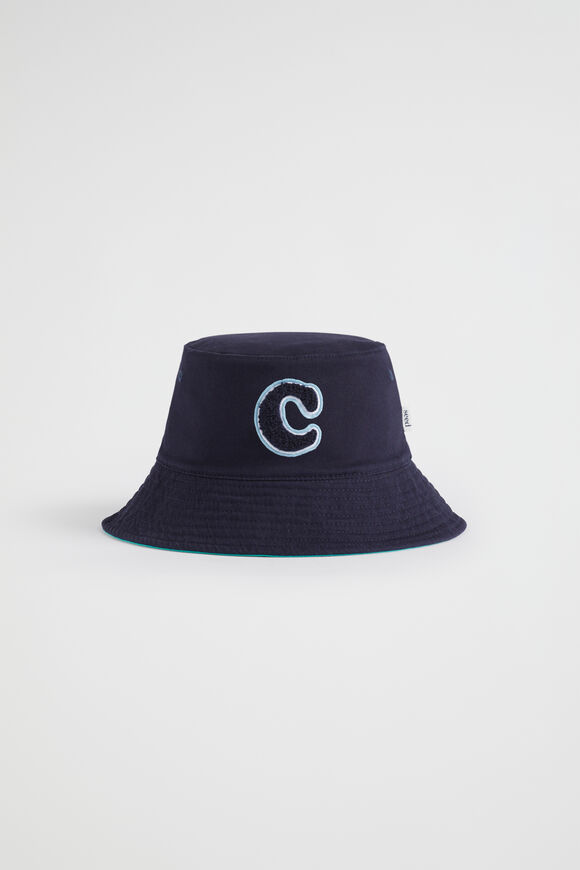 Reversible Initial Bucket Hat  C  hi-res