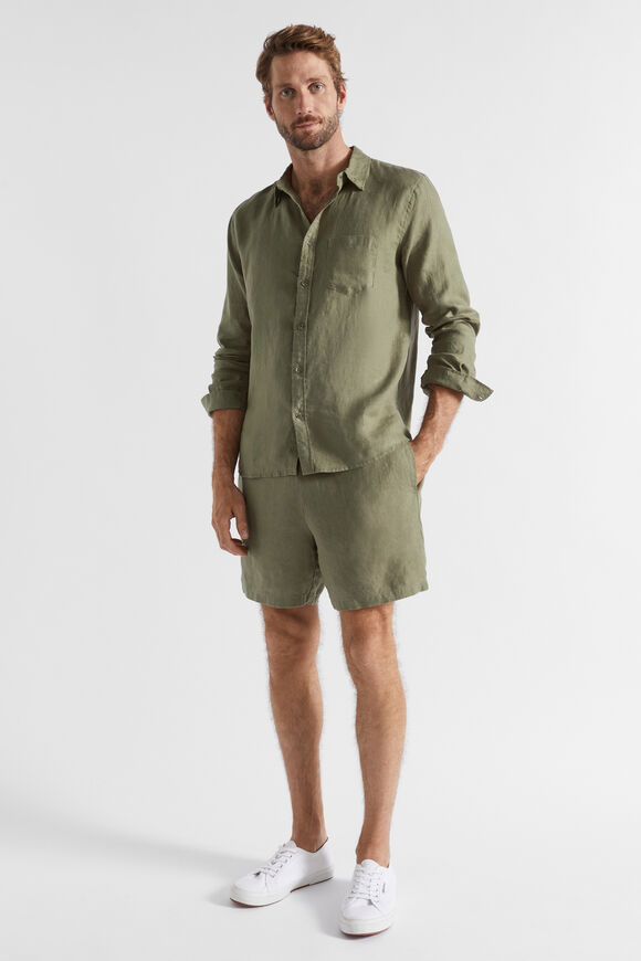 Linen Short  Bay Leaf  hi-res