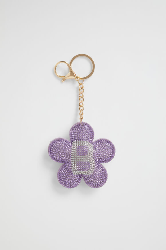 Daisy Initial Keyring  B  hi-res