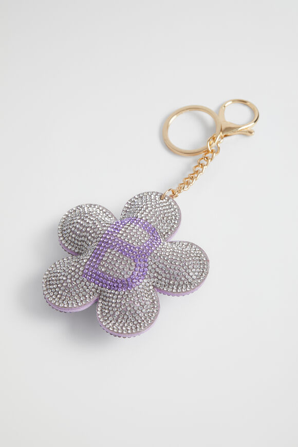 Daisy Initial Keyring  B  hi-res