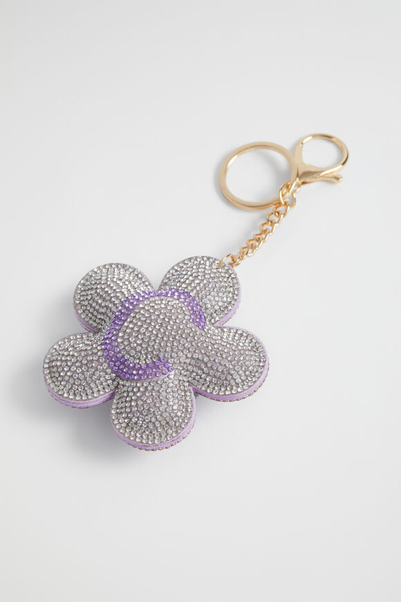 Daisy Initial Keyring  C  hi-res