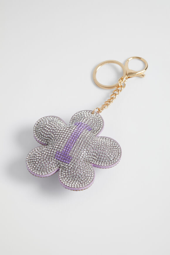 Daisy Initial Keyring  I  hi-res