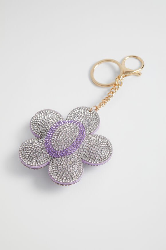 Daisy Initial Keyring  O  hi-res
