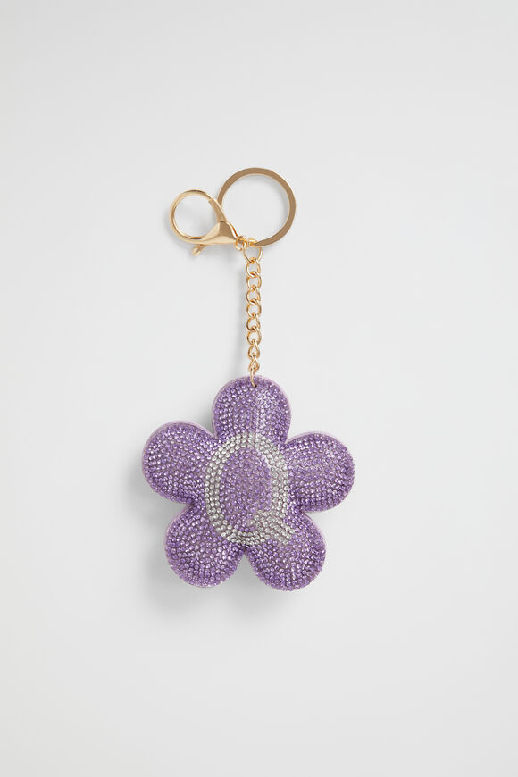 Daisy Initial Keyring  Q  hi-res