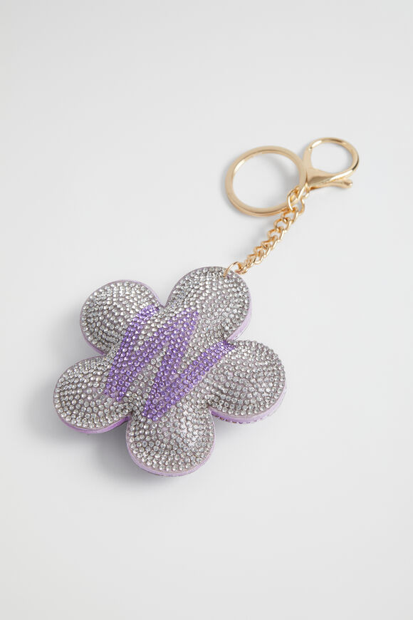Daisy Initial Keyring  W  hi-res