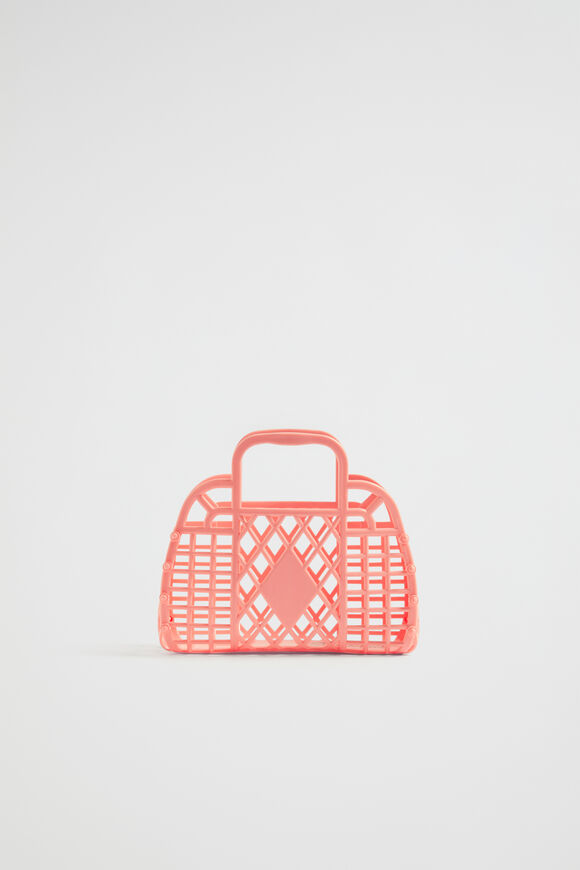 Retro Mini Basket  Peach  hi-res