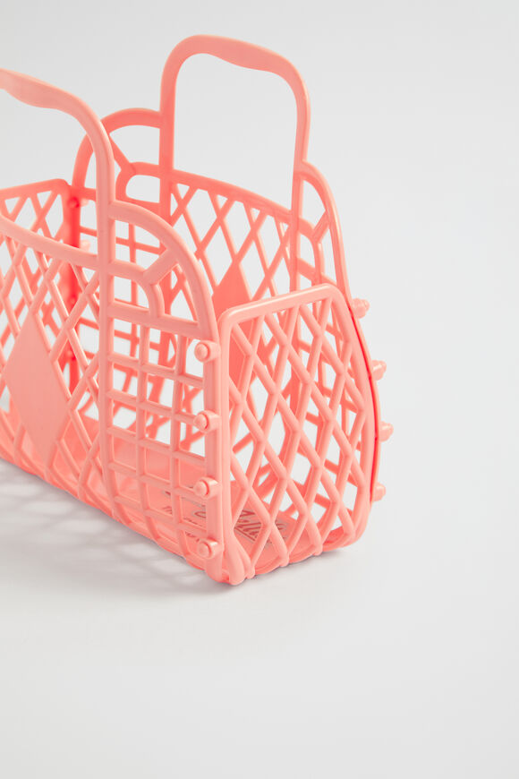 Retro Mini Basket  Peach  hi-res