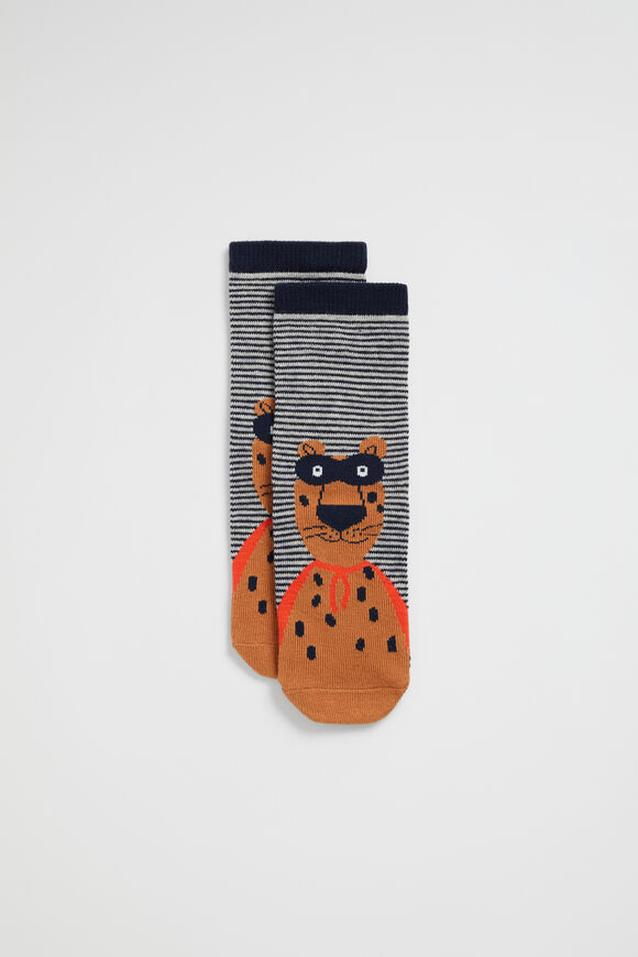 Super Animal Sock  Multi  hi-res