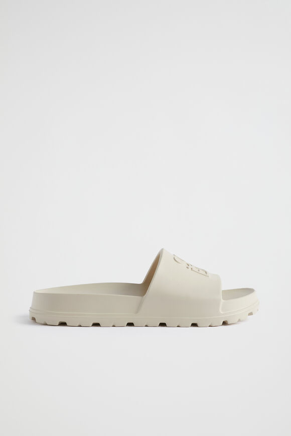 Quad Logo Slide  Sand  hi-res