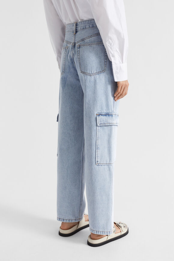 Denim Cargo Pant  Pacific Wash  hi-res