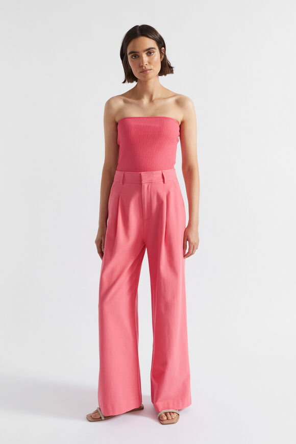 Pleat Front Suit Pant  Wild Berry  hi-res