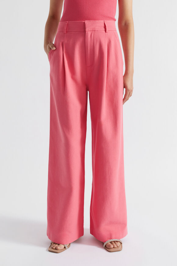 Pleat Front Suit Pant  Wild Berry  hi-res