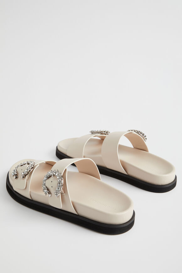Romy Diamante Buckle Slide  Stone  hi-res