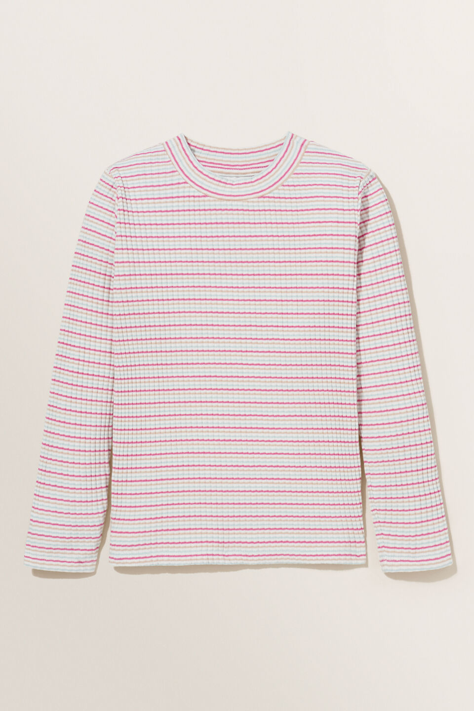 Rib Tee  Multi