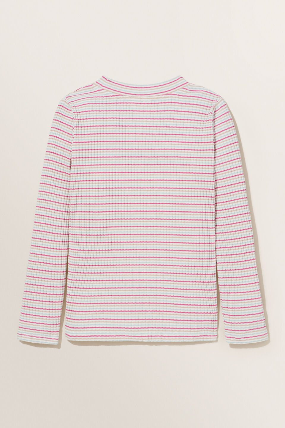 Rib Tee  Multi