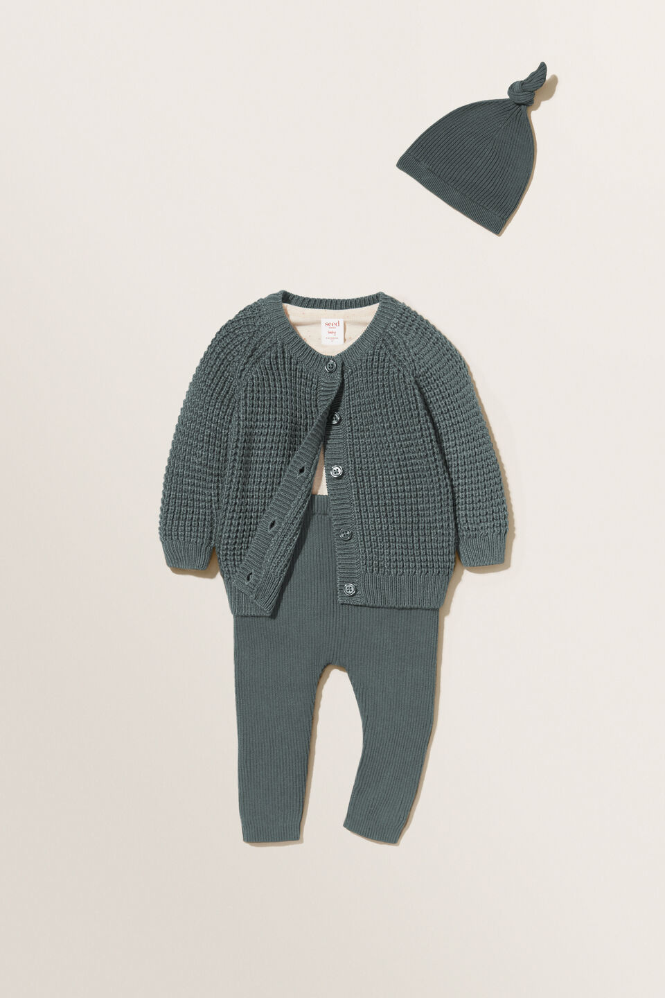 Raglan Knit Cardigan  Clover