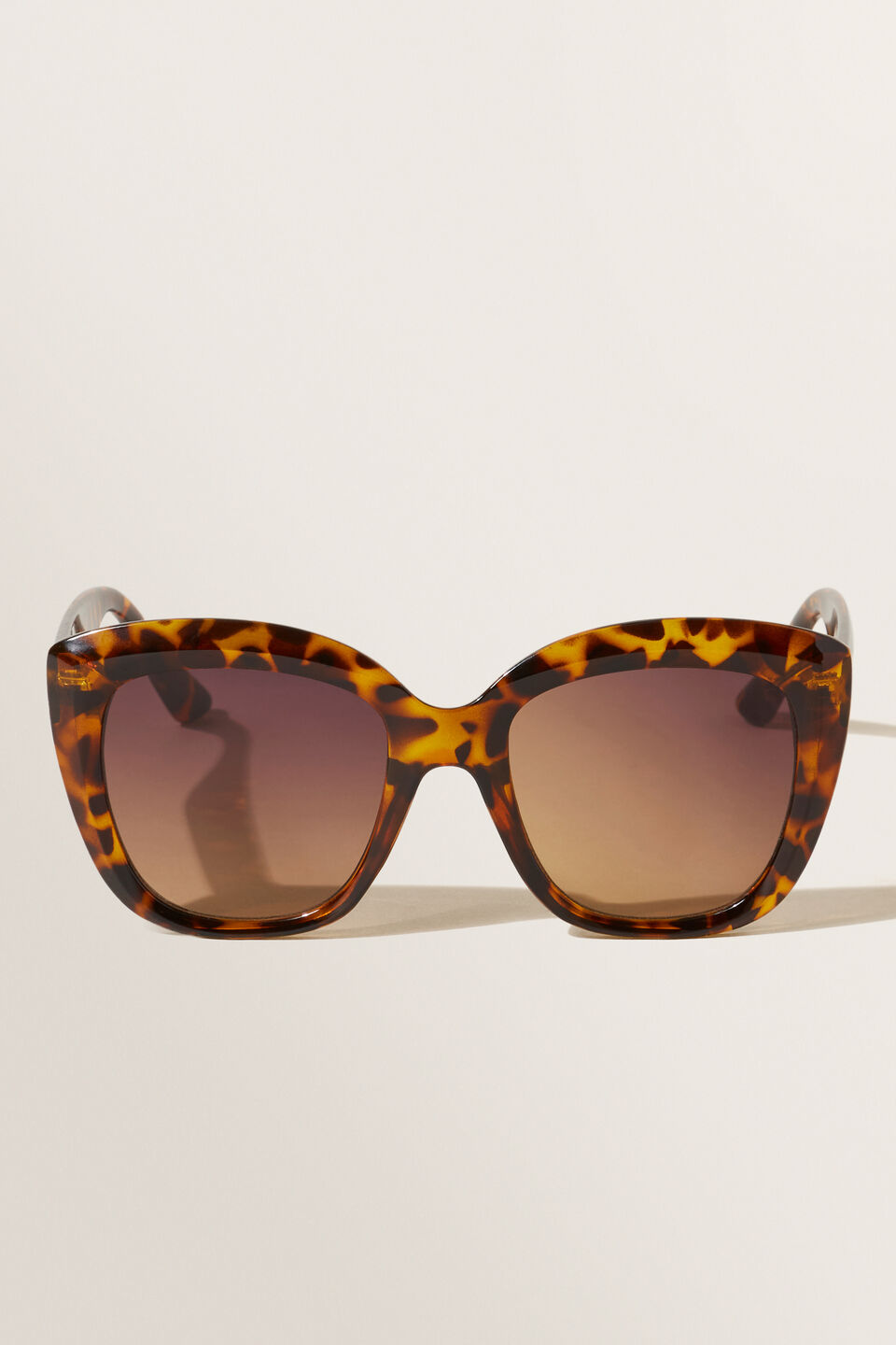 Bella Square Sunglasses  Tort