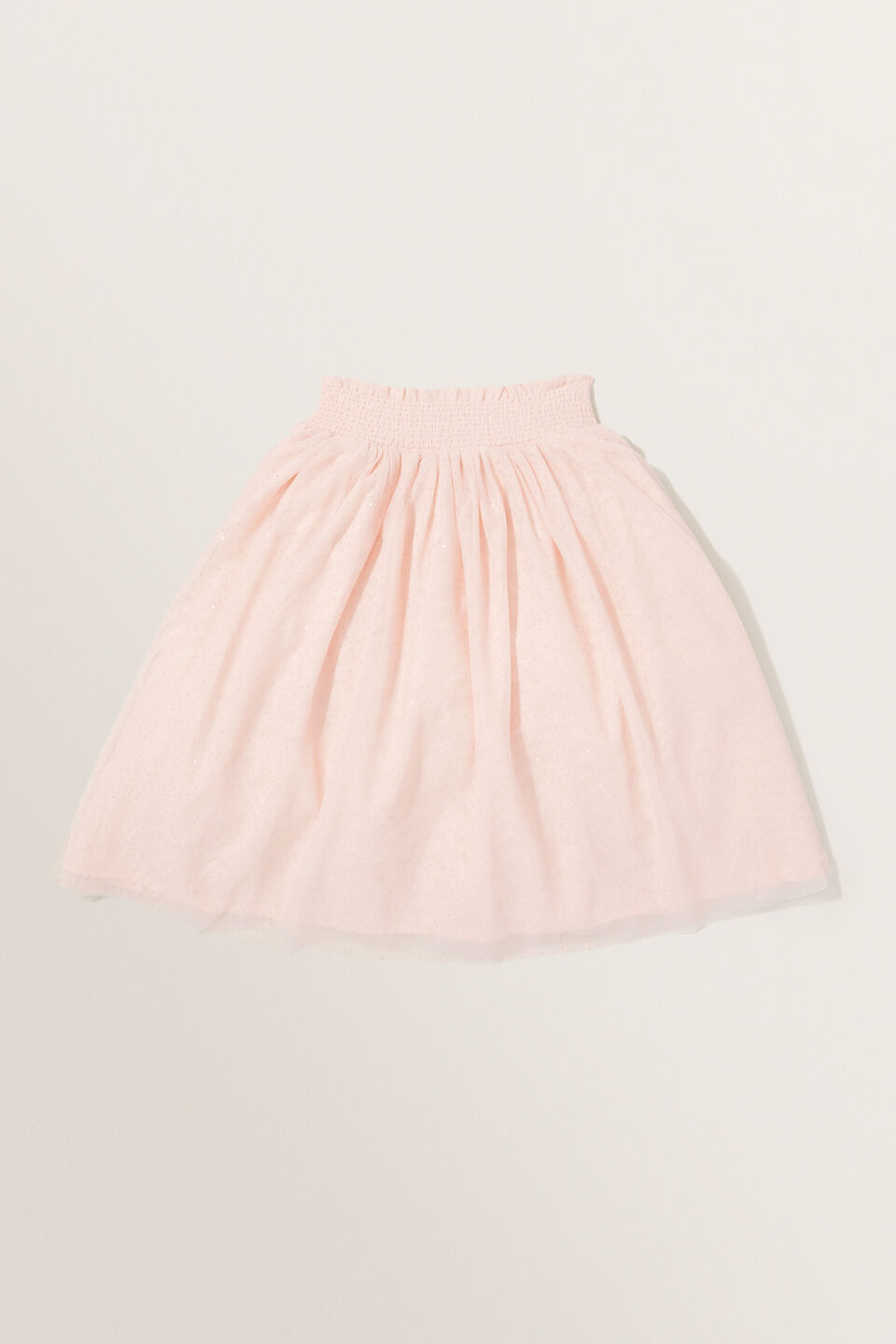 Glitter Spot Midi Tutu  Vanilla