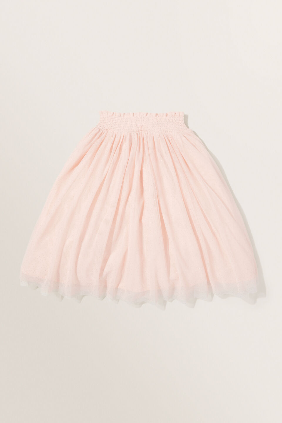 Glitter Spot Midi Tutu  Vanilla