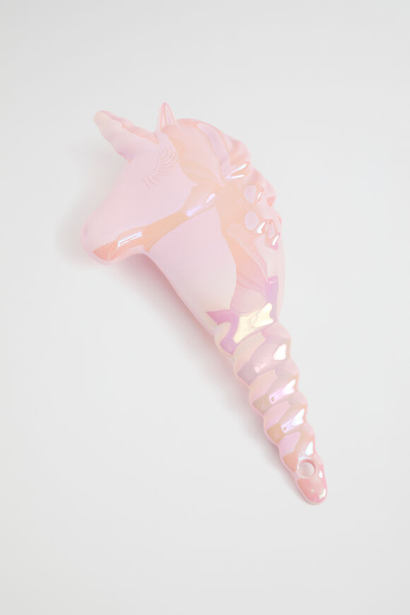 Large Unicorn Hair Brush  Multi  hi-res