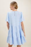 Core Linen Tiered Dress  Clear Sky  hi-res
