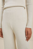 Marle Knit Wide Leg Pant  Latte Marle  hi-res