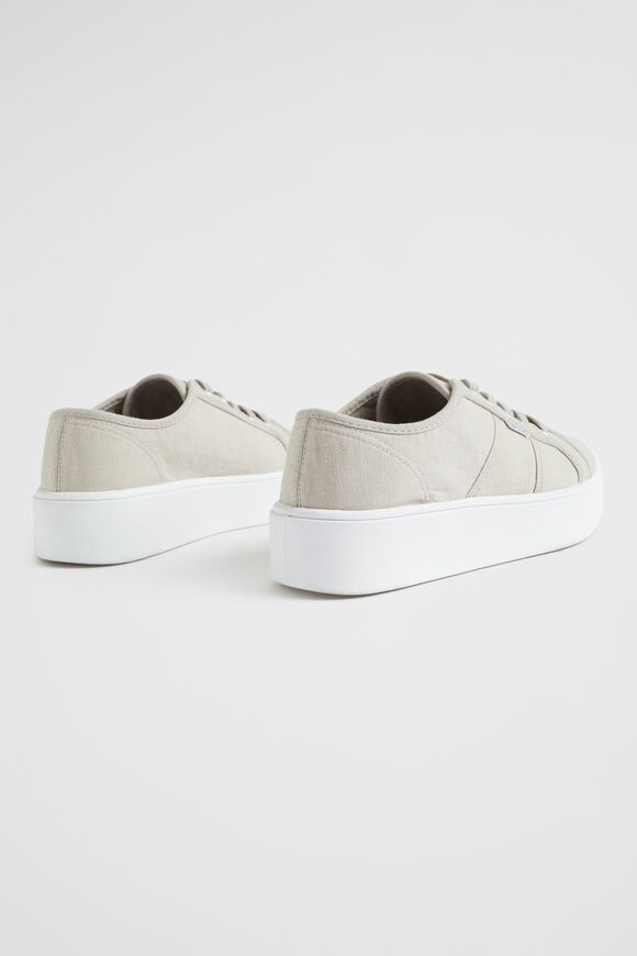 Billie Flatform Sneaker  Grey  hi-res