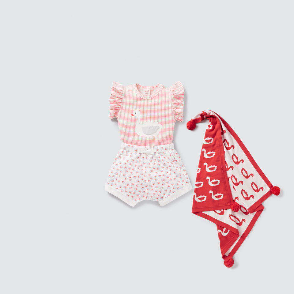 Floral Yardage Short  