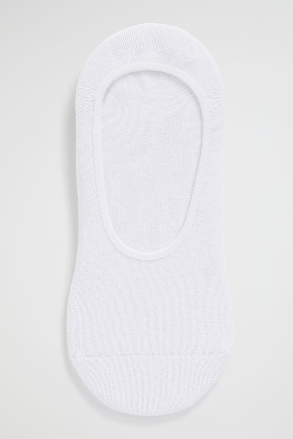 No Show Sock  White