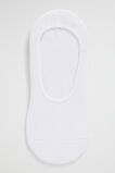 No Show Sock  White  hi-res