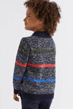 Stripe Button Knit  Multi  hi-res
