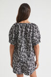 Linen Paisley Drawstring Top  Ditsy Paisley  hi-res
