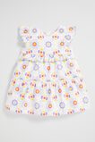 Scalloped Yardage Dress  Multi  hi-res