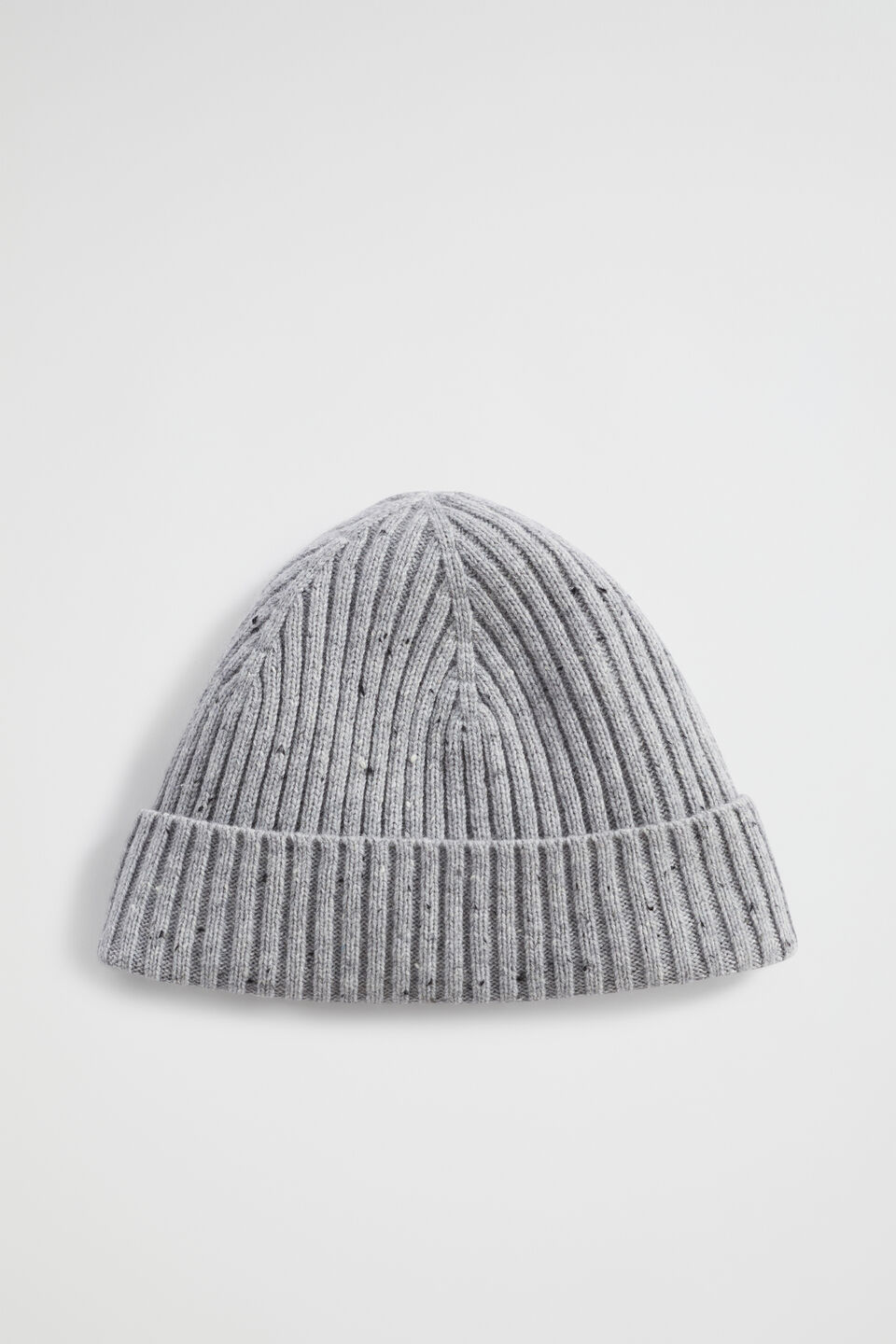Knitted Beanie  Grey Marle