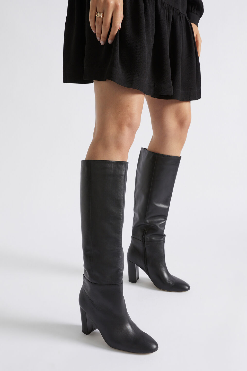 Sophie Knee High Boot  Black